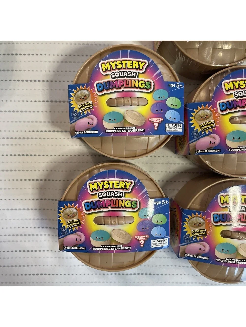 Mystery Squash Dumpling Squishies Lot Of 5 NEW See Description